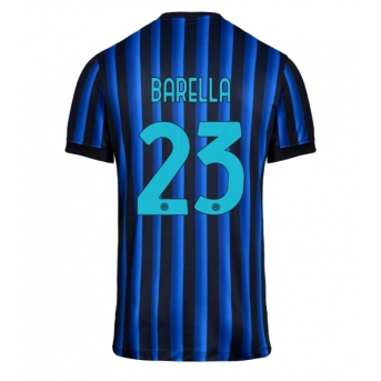 Inter Milan Nicolo Barella #23 Maglia Gara Casa Repliche 2025-26 Maniche Corte